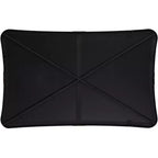 Specchio da parete rettangolare nero e ottone, singolo, 24"L × 38"H