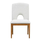 Set da pranzo rotondo allungabile da 5 pezzi per 4 persone, Espresso/Noce