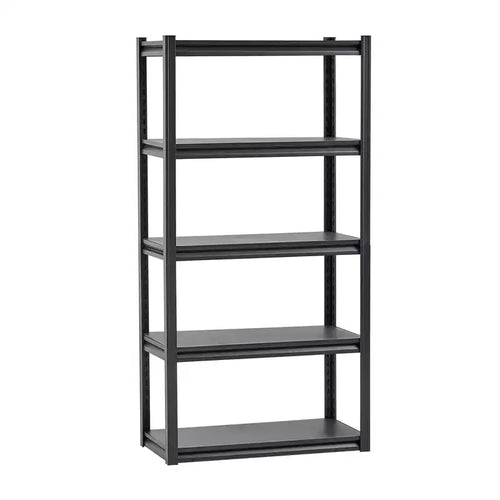 VEVOR Storage Shelves, 2000lbs, 5 Tier Garage Storage Shelving, 16 Dx32Wx63 H Adjustable Metal Shelves for Garage Shelves Utility Rack Shelf,Black