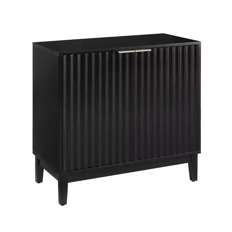 Credenza/Buffet a 2 ante marrone con ripiano regolabile, montaggio per 1 persona