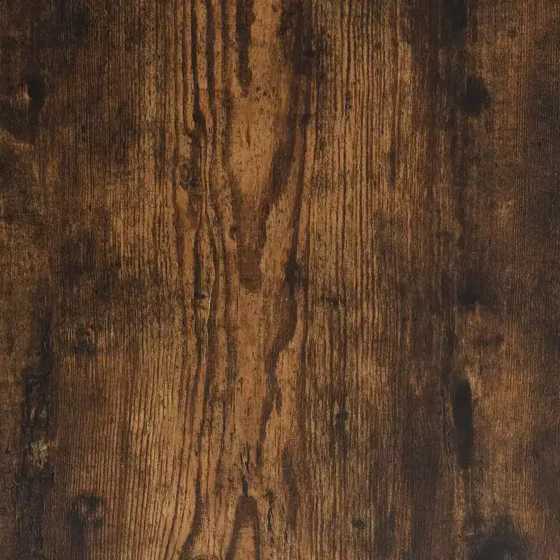 Mobile bagno sospeso 3 pezzi in rovere nero/fumé, per un utente