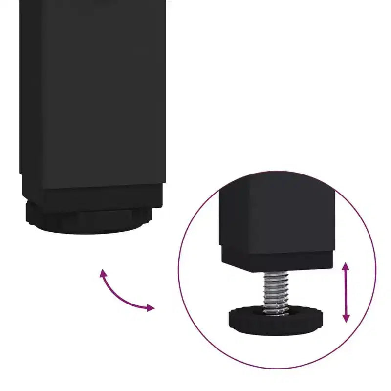 Mobile bagno sospeso 3 pezzi in rovere nero/fumé, per un utente