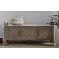 Panca Contenitore Transizionale Marrone Fumé, Stile Shaker, 2 Posti, 112 cm L