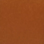 Poltrona accent senza braccioli marrone cognac, in similpelle, stile Mid-Century, posto singolo
