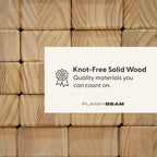 Struttura letto matrimoniale Natural Wood Tambour Headboard, stile Mid-Century, per una persona