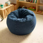 Poltrona sacco per bambini, multi-colore / in stile peluche e liscio, 1 posto
