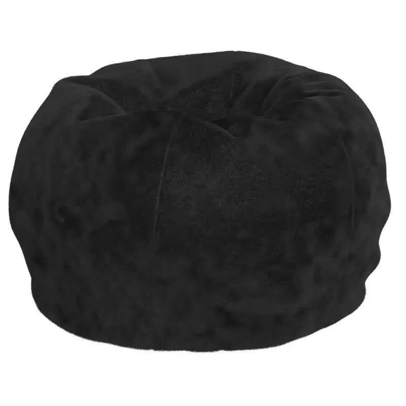 Poltrona sacco per bambini, multi-colore / in stile peluche e liscio, 1 posto