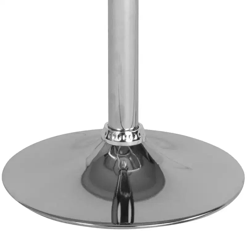 Sgabello da bar girevole retrò regolabile in altezza Nero/Cromo/Oro/Oro rosa, 1 posto