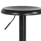 Sgabello da bar girevole retrò regolabile in altezza Nero/Cromo/Oro/Oro rosa, 1 posto