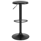Sgabello da bar girevole retrò regolabile in altezza Nero/Cromo/Oro/Oro rosa, 1 posto