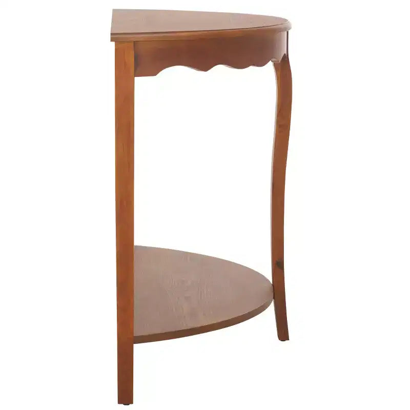 Tavolo Console a Mezzaluna, Stile Tradizionale, Diverse Opzioni di Colore, 1 Pezzo