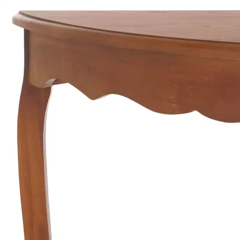 Tavolo Console a Mezzaluna, Stile Tradizionale, Diverse Opzioni di Colore, 1 Pezzo