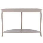 Tavolo Console a Mezzaluna, Stile Tradizionale, Diverse Opzioni di Colore, 1 Pezzo