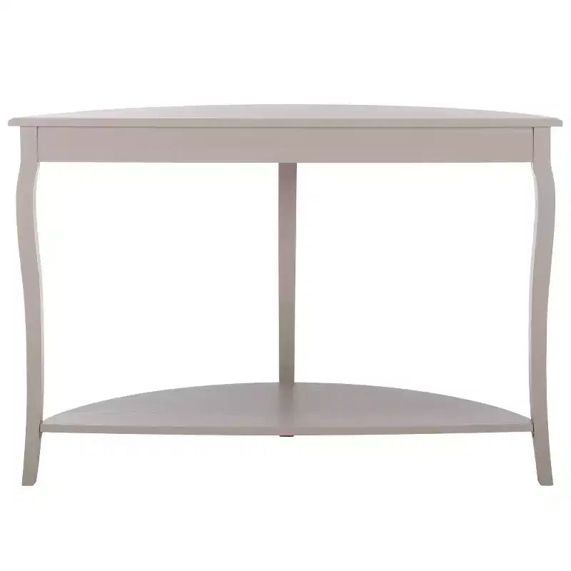 Tavolo Console a Mezzaluna, Stile Tradizionale, Diverse Opzioni di Colore, 1 Pezzo