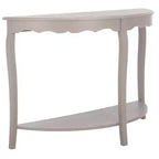 Tavolo Console a Mezzaluna, Stile Tradizionale, Diverse Opzioni di Colore, 1 Pezzo