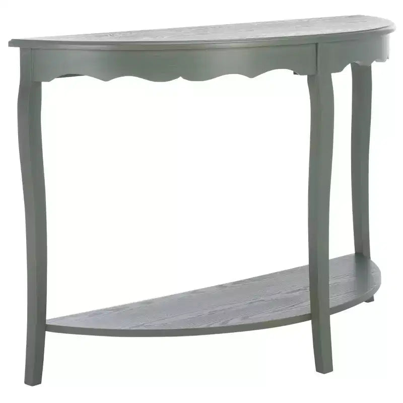 Tavolo Console a Mezzaluna, Stile Tradizionale, Diverse Opzioni di Colore, 1 Pezzo