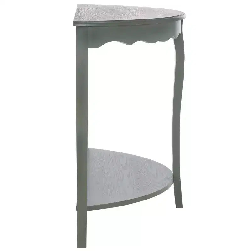 Tavolo Console a Mezzaluna, Stile Tradizionale, Diverse Opzioni di Colore, 1 Pezzo
