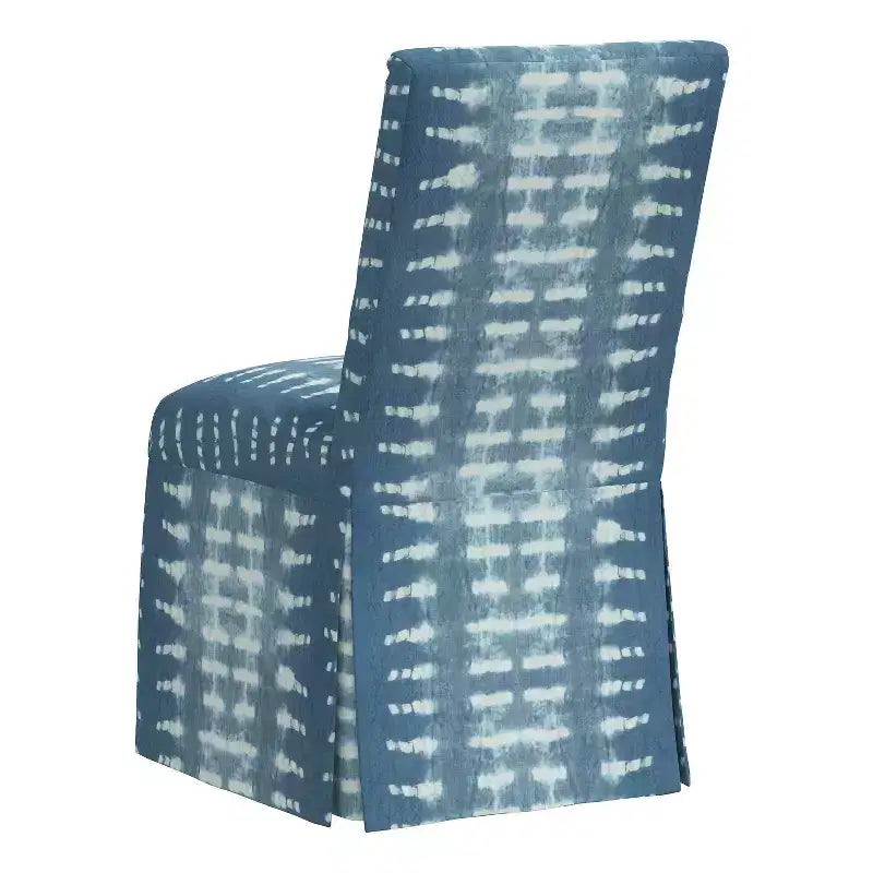 Sedia da pranzo imbottita senza braccioli, Multicolore, 1 posto